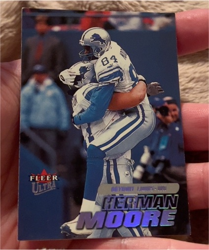 2001 Fleer Ultra #66 Herman Moore — front