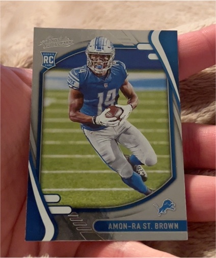 2021 Panini Absolute #131 Amon-Ra St. Brown — front