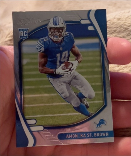 2021 Panini Absolute #131 Amon-Ra St. Brown — front