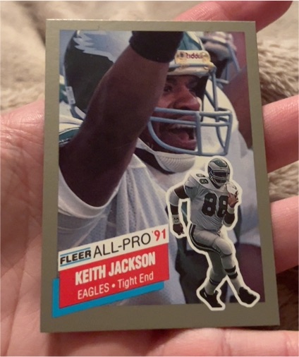 1991 Fleer All-Pro #12 Keith Jackson — front
