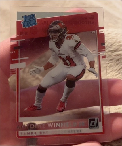 2020 Panini Chronicles Clearly Donruss #RR-AW Antoine Winfield Jr — front