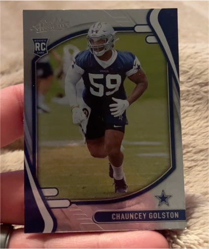 2021 Panini Absolute #192 Chauncey Golston — front