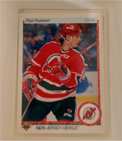 1990-91 Upper Deck #375 Paul Ysebaert — front