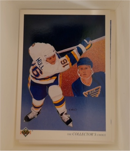 1990-91 Upper Deck #312 Brett Hull — front