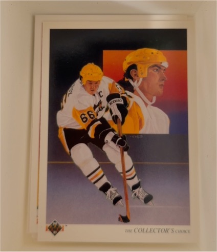 1990-91 Upper Deck #305 Mario Lemieux — front