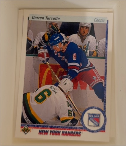 1990-91 Upper Deck #274 Darren Turcotte — front