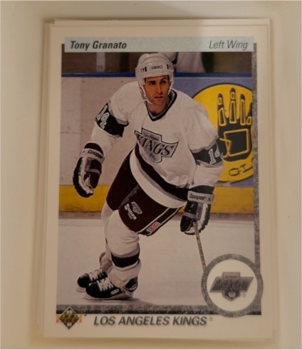 1990-91 Upper Deck #272 Tony Granato — front