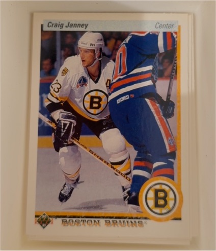 1990-91 Upper Deck #234 Craig Janney — front