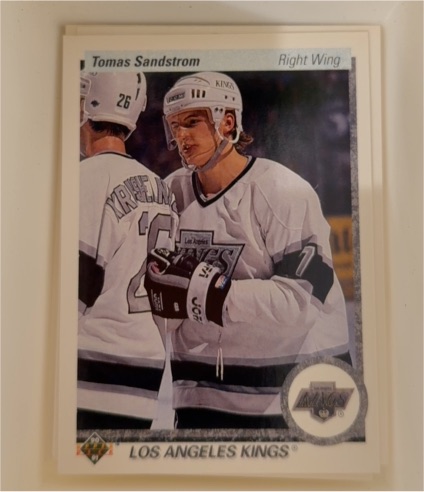 1990-91 Upper Deck #251 Tomas Sandstrom — front