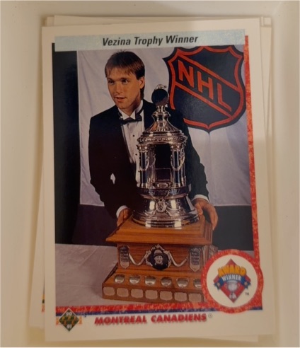 1990-91 Upper Deck #207 Patrick Roy — front