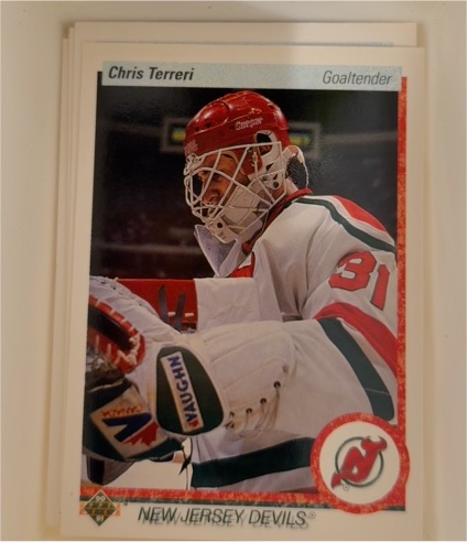 1990-91 Upper Deck #183 Chris Terreri — front