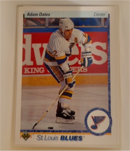 1990-91 Upper Deck #173 Adam Oates — front