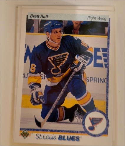 1990-91 Upper Deck #154 Brett Hull — front