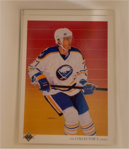 1990-91 Upper Deck #318 Pierre Turgeon Buffalo Sabres — front