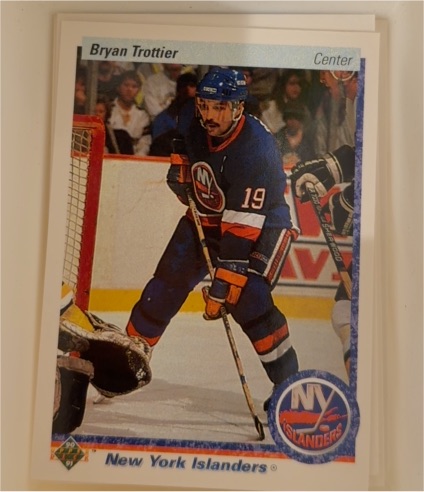 1990-91 Upper Deck #137 Bryan Trottier — front