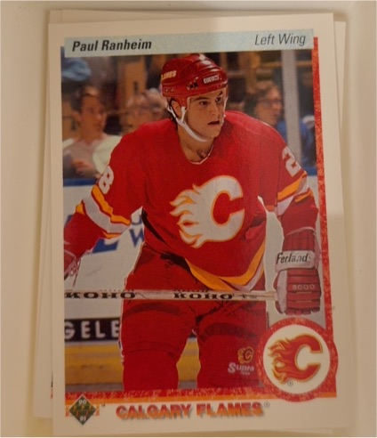 1990-91 Upper Deck #104 Paul Ranheim — front
