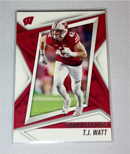 2022 Panini Chronicles Draft Picks Rookies & Stars #21 T.J. Watt — front
