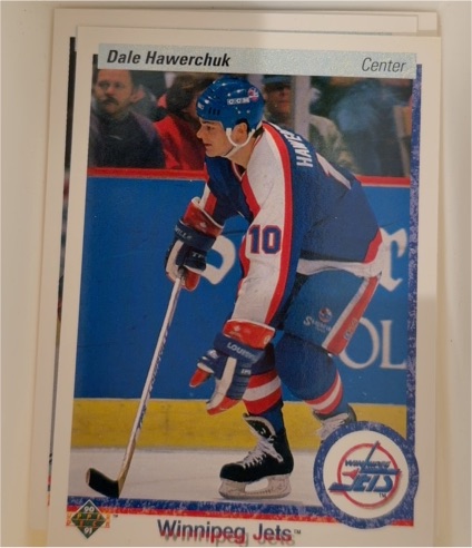 1990-91 Upper Deck #53 Dale Hawerchuk — front