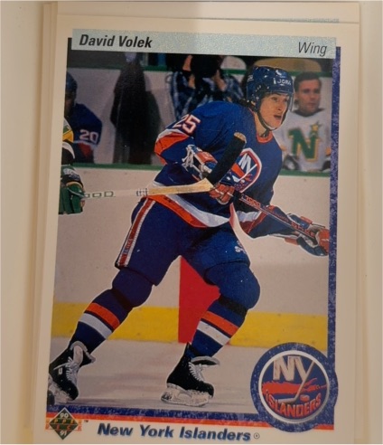 1990-91 Upper Deck #1 David Volek — front