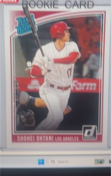 2018 Donruss #Shohei Ohtani Rookie Card — front
