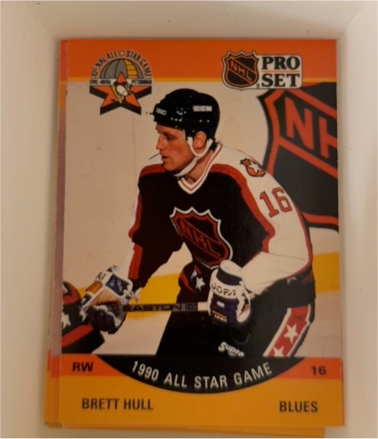 1990-91 Pro Set #342 Brett Hull — front