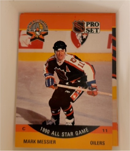 1990-91 Pro Set #349 Mark Messier — front