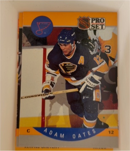 1990-91 Pro Set #269 Adam Oates — front