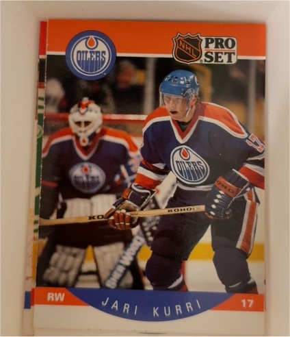 1990-91 Pro Set #87 Jari Kurri — front