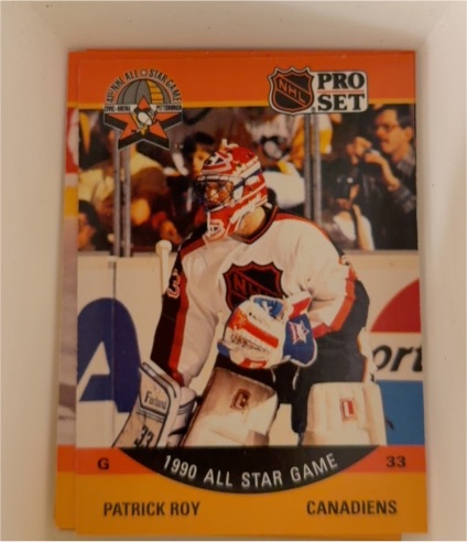 1990-91 Pro Set #359 Patrick Roy — front
