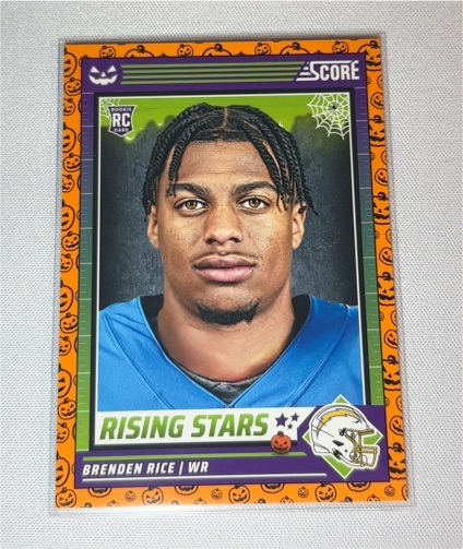 2024 Panini Score-A-Treat #6 Brenden Rice — front