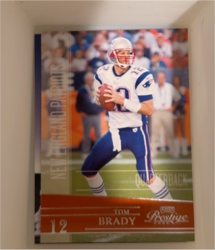 2006 Donruss Playoff Prestige #95 Tom Brady — front