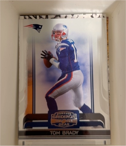 2006 Donruss Gridiron Gear #63 Tom Brady — front