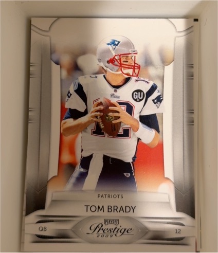 2009 Panini Playoff Prestige #57 Tom Brady — front