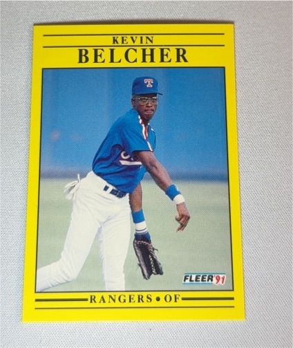 1991 Fleer #280 Kevin Belcher — front