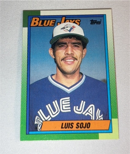1990 Topps #594 Luis Sojo — front