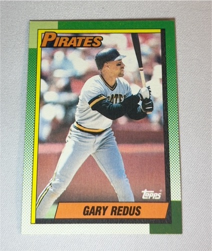 1990 Topps #507 Gary Redus — front