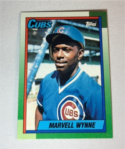 1990 Topps #256 Marvell Wynne — front