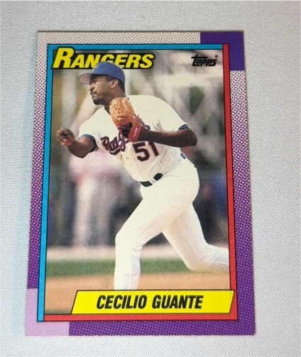 1990 Topps #532 Cecilio Guante — front