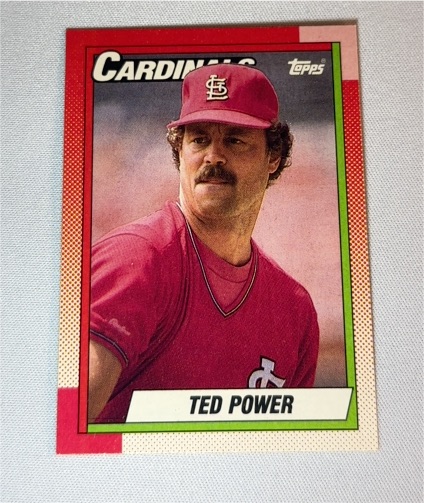 1990 Topps #59 Ted Power — front