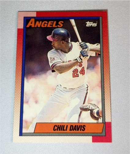 1990 Topps #765 Chili Davis — front