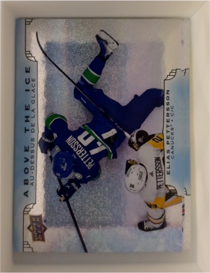 2025-26 Upper Deck Tim Hortons Above The Ice #AI-4 Elias Pettersson — front