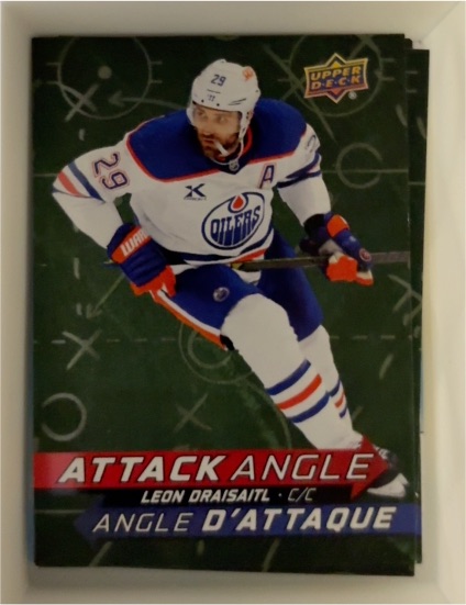 2025-26 Upper Deck Tim Hortons #AA-5 Leon Draisaitl Attack Angle — front