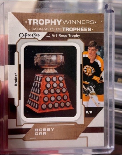 2023-24 O-Pee-Chee Trophy Winners #P-14 Bobby Orr — front