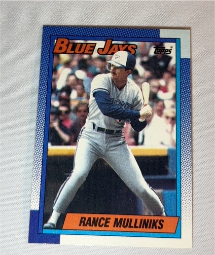 1990 Topps #466 Rance Mulliniks — front