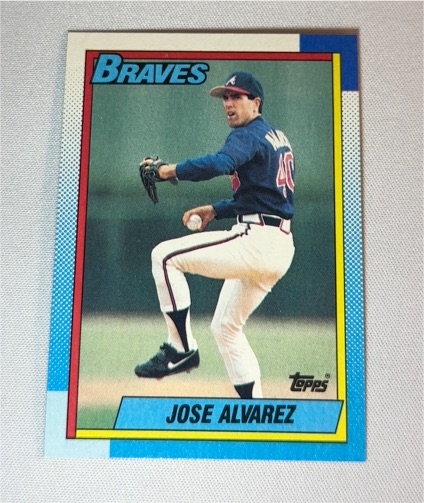 1990 Topps #782 Jose Alvarez — front