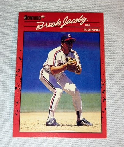 1990 Donruss #83 Brook Jacoby — front