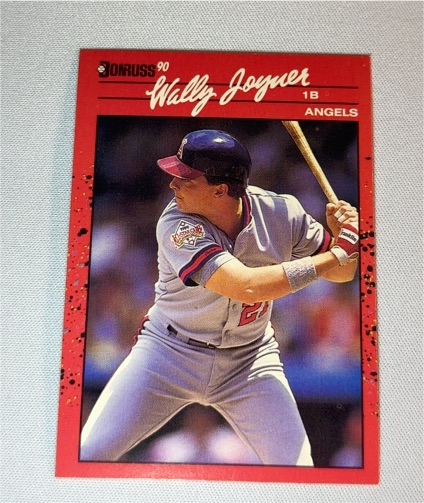 1990 Donruss #94 Wally Joyner — front
