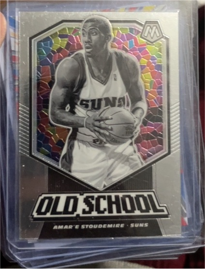 2019-20 Panini Mosaic #15 Amar'e Stoudemire Old School — front