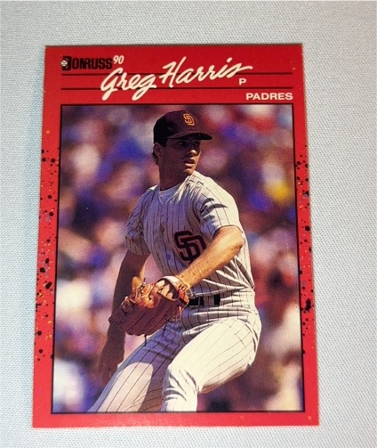 1990 Donruss #65 Greg Harris — front