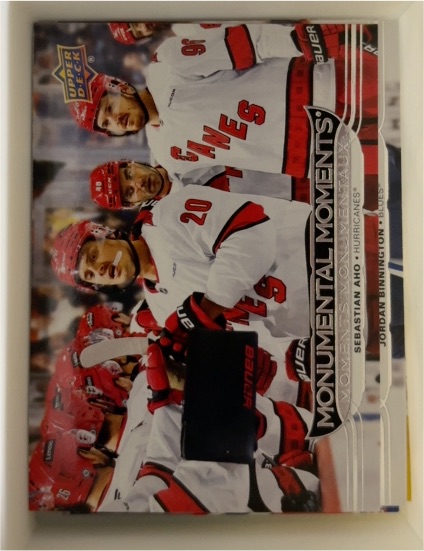 2025-26 Upper Deck Tim Hortons Monumental Moments #MM-14 Sebastian Aho — front